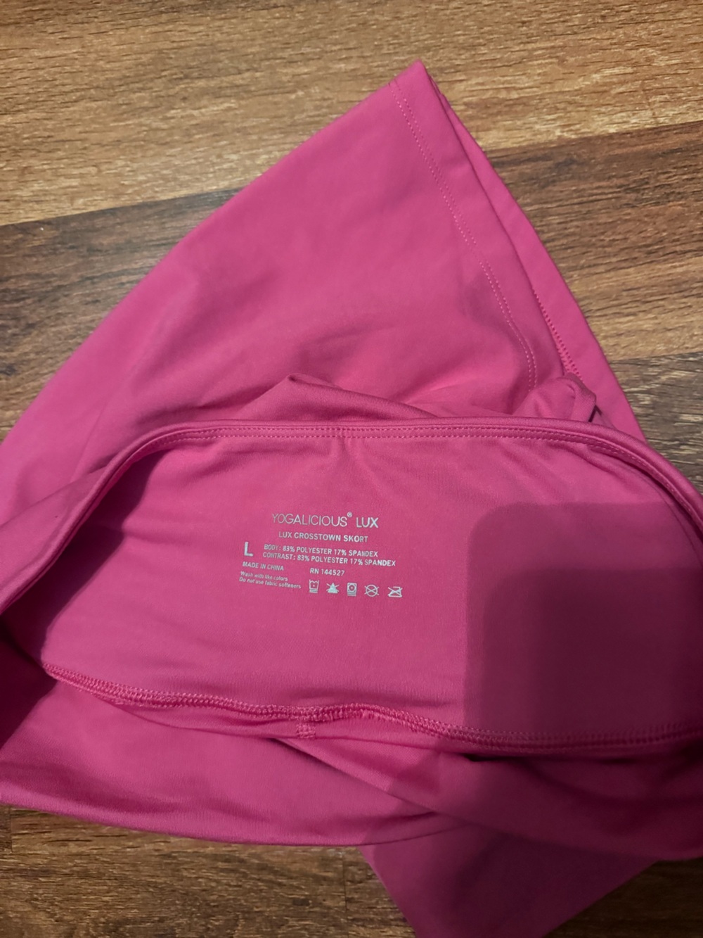 Yogalicious LUX Hot Pink skort